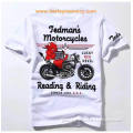 Blood message motorcycles men's t-shirts